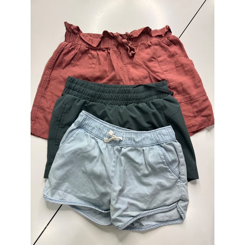 Girls Shorts Bundle Art Class Z by Zella Denim Look Size M Set of 3